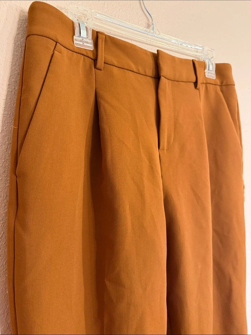 Banana Republic Cropped Tapered Pants in Rust